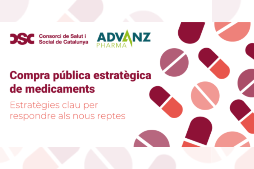 23/10: Jornada "Compra pública estratègica de medicaments: estratègies clau per respondre als nous reptes"