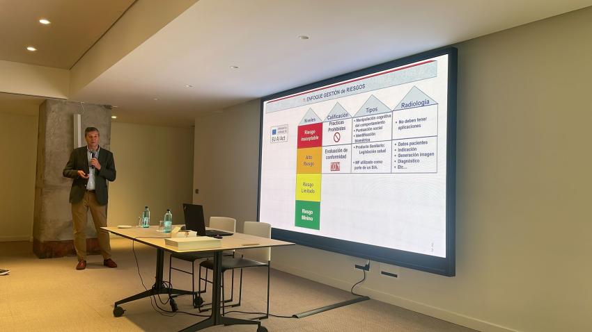 Delegació de professionals sanitaris de l'Argentina