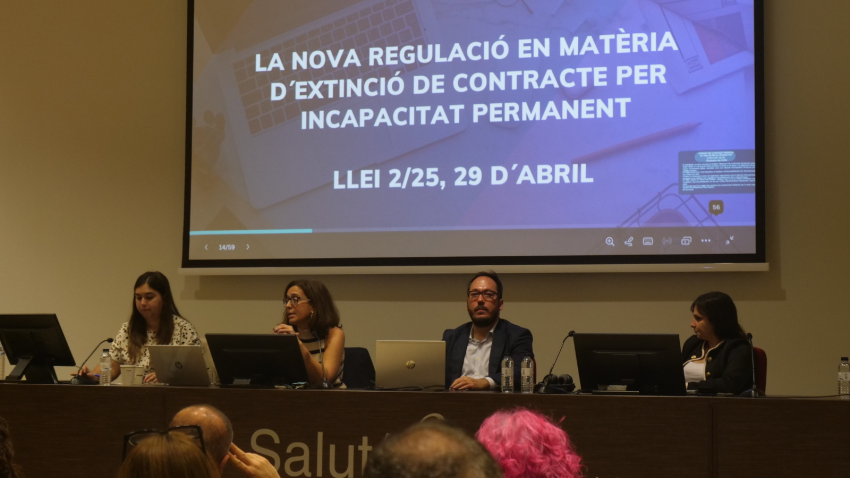 IV Taller d'actualització de la normativa laboral