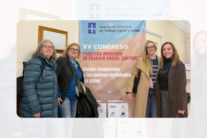 Presentem la Guia de Bones Pràctiques en el Treball Social Sanitari en un congrés a Valladolid