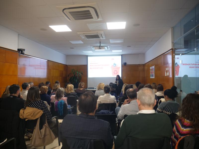 Jornada "El malbaratament alimentari en el sector salut"