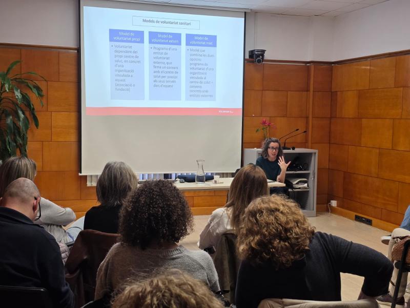 Sessió Voluntariat en Salut