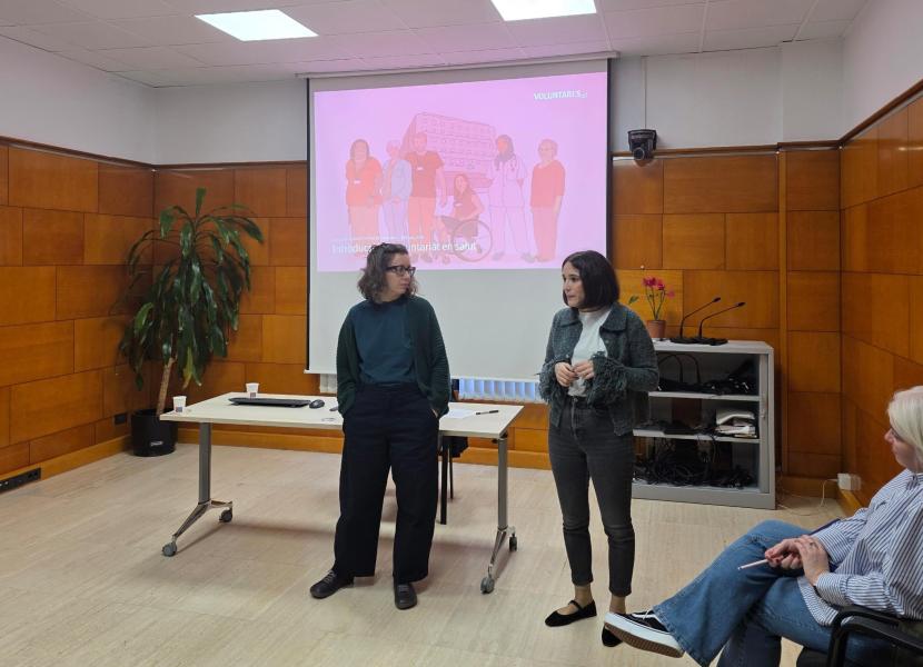 Sessió Voluntariat en Salut