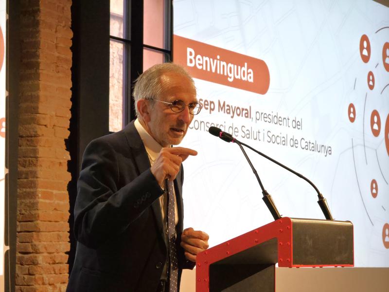 El president del CSC, Josep Mayoral, a la jornada Governança territorial en salut