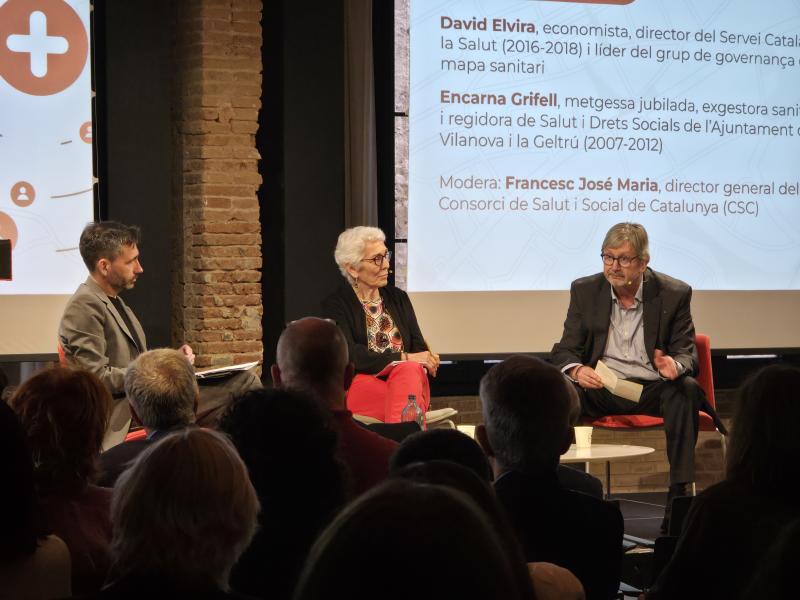 Taula rodona de la jornada "Governança territorial en salut"