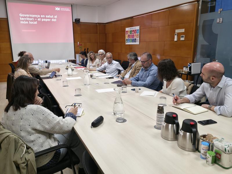 Reunió del Grup de Treball de Salut d'Ens Locals
