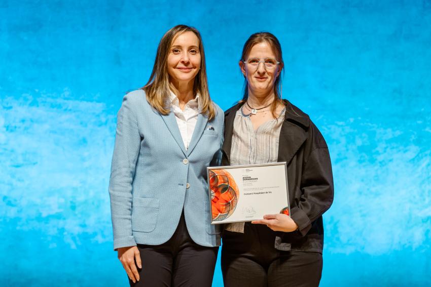 El Consorci Hospitalari de Vic rep el premi FAD