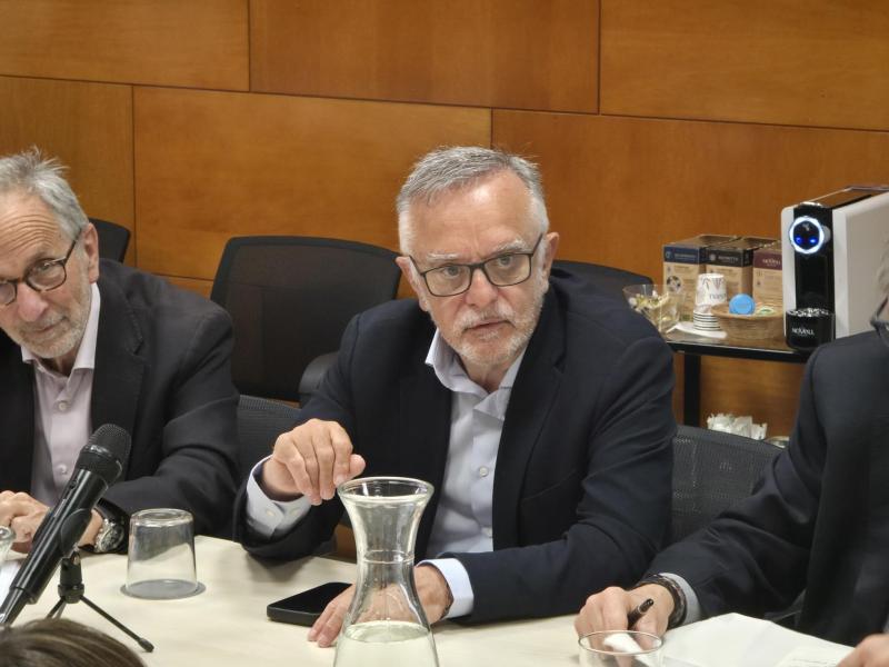 Manel del Castillo s'acomiada de la Comissió Permanent