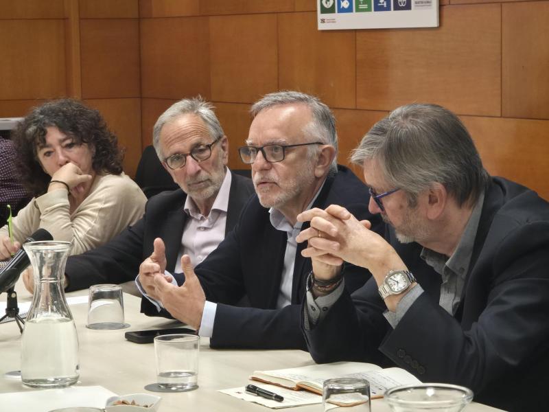 Manel del Castillo s'acomiada de la Comissió Permanent