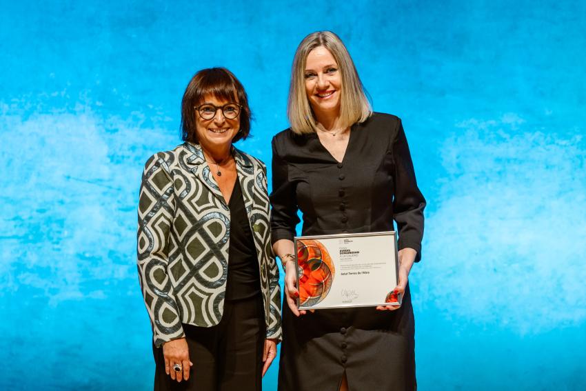 Salut Terres de l'Ebre rep el premi FAD