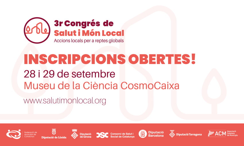 Congrés salut i mon local inscripcions obertes