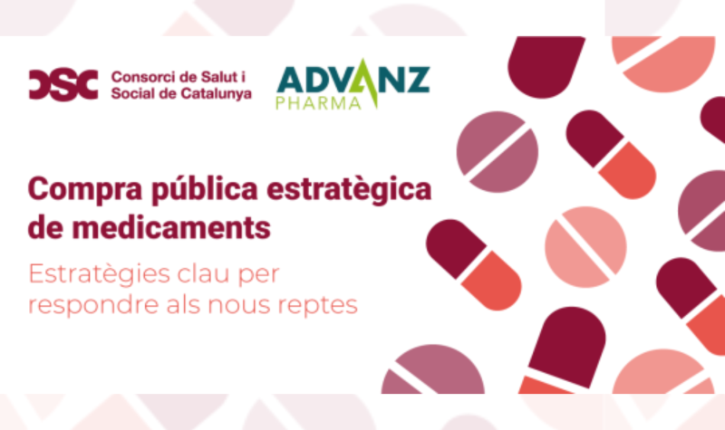 23/10: Jornada "Compra pública estratègica de medicaments: estratègies clau per respondre als nous reptes"
