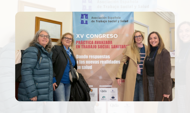 Presentem la Guia de Bones Pràctiques en el Treball Social Sanitari en un congrés a Valladolid