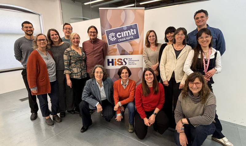 Foto de grup dels participants al taller de la crida CIMTI