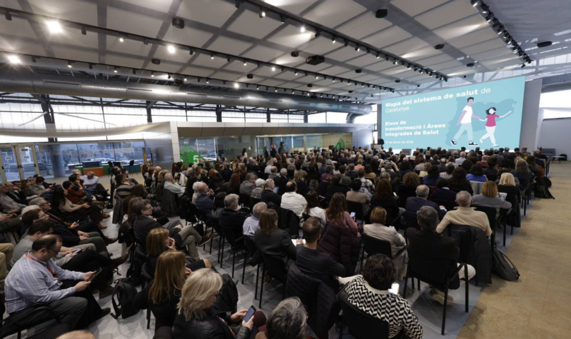 Presentació del nou mapa sanitari de Catalunya