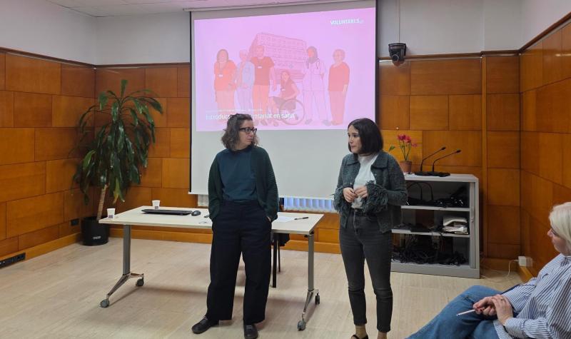 Sessió Voluntariat en Salut