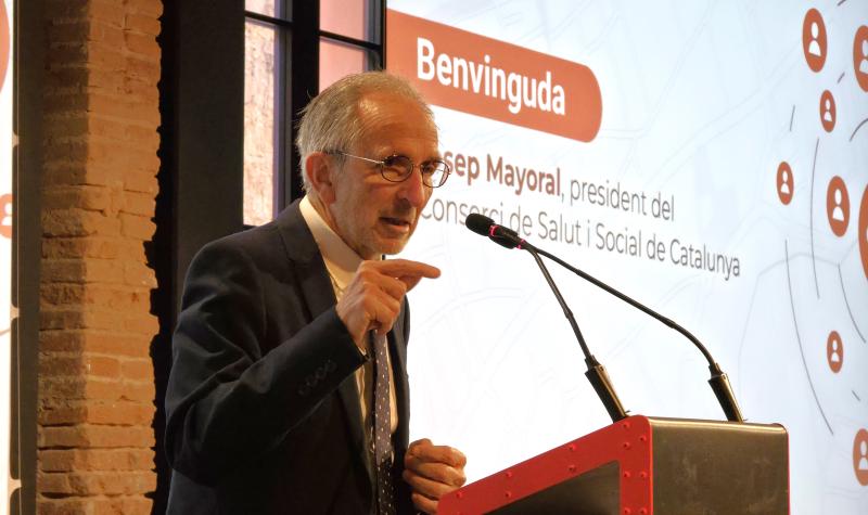 El president del CSC, Josep Mayoral, a la jornada Governança territorial en salut