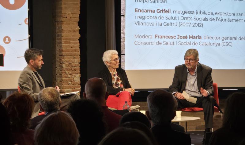 Taula rodona de la jornada "Governança territorial en salut"