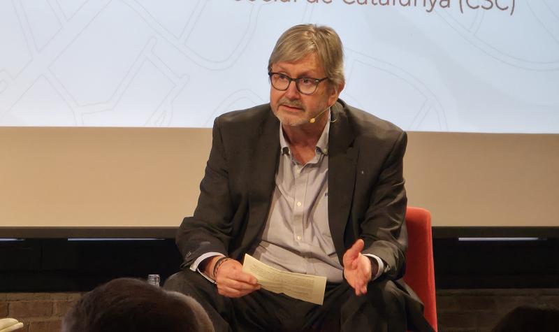 Francesc José María, a la jornada "Governança en salut al territori"