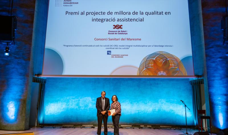 El Consorci Sanitari del Maresme rep el premi FAD patrocinat pel CSC 