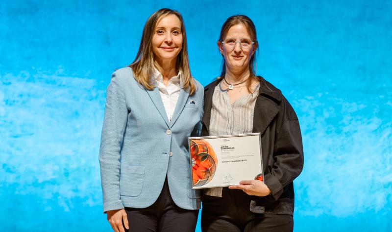 El Consorci Hospitalari de Vic rep el premi FAD