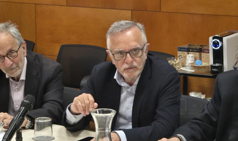 Manel del Castillo s'acomiada de la Comissió Permanent