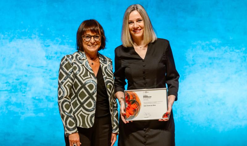 Salut Terres de l'Ebre rep el premi FAD