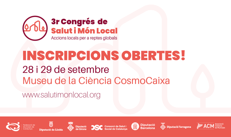 Congrés salut i mon local inscripcions obertes